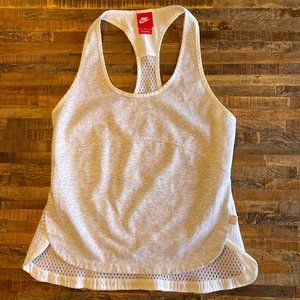 NIKE l Racer Back Mesh Running Tennis Tank Top l NWOT l Size Medium